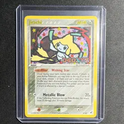 Pokemon Jirachi Reverse Holo Rare 60HP EX Deoxys 9/107 English 2005 - Image 1