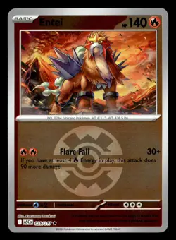 Pokemon Entei (Quick Ball) #025/217 tcg Near Mint or Better - Image 1
