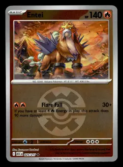 Pokemon Entei (Quick Ball) #025/217 tcg Near Mint or Better - Image 1