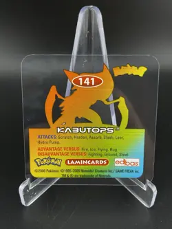 Kabutops 141 Pokemon Lamincards 2006 Edibas English Nintendo - Image 2