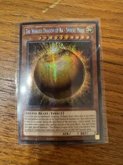 Yugioh The Winged Dragon of Ra - Sphere Mode SBC2-END03 - Prismatic Secret Rare - Image 1