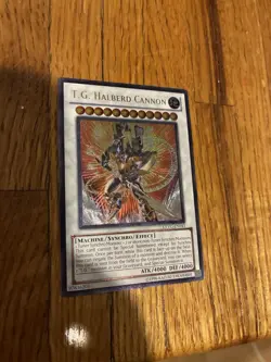Yugioh T.G. Halberd Cannon EXVC-EN043 Ultimate Rare NM - Image 1
