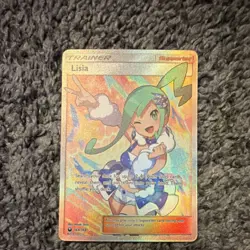 Pokemon Lisia Trainer Supporter Full Art Ultra Rare Holo 164/168 Celestial Storm - Image 1