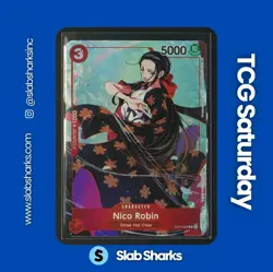 2023 ONE PIECE GIFT COLLECTION #ST01-008 NICO ROBIN ALT ART PROMO - Image 1