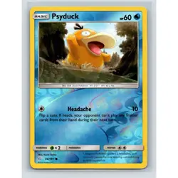 Psyduck 26/181 Reverse Holo Sun & Moon Team Up Pokemon - Image 1