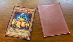 🔥YUGIOH • SLATE WARRIOR • PRISMATIC SECRET RARE • WC4-003 • With Sleeve - Image 3