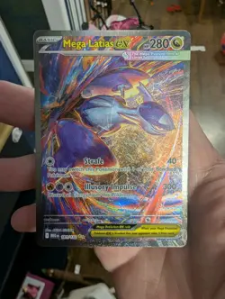 Pokemon TCG Mega Evolutions Mega Latias EX SIR 181/132 - Image 3
