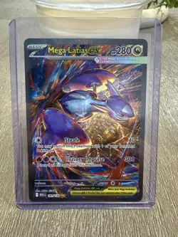 #181/132 Mega Latias EX SIR Special Illustration Mega Evolution Pokemon TCG NM - Image 1