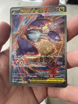 Mega Latias Ex 181/132 Mega Evolution SIR Pokemon TCG pack fresh - Image 5