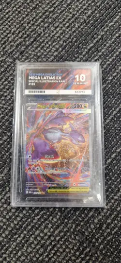 Pokemon TCG Mega Latias EX 181/132 Sir Mega Evolution Ace 10 - Image 1