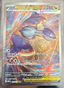Mega Latias ex 181/132 SIR Me01: Mega Evolution Pokemon TCG NM+ - Image 1