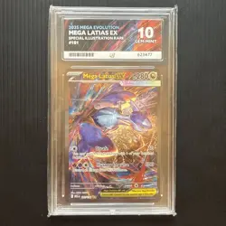 Pokemon TCG Mega Latias EX 181/132 Sir Mega Evolution Ace 10 - Image 1