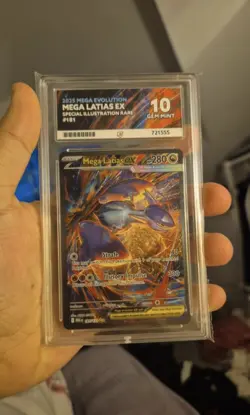 Pokemon TCG Mega Latias Ex 181/132 Mega Evolutions Ace 10. READ DESCRIPTION - Image 1