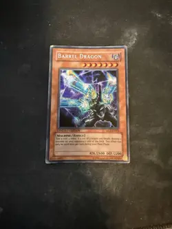 Yugioh Barrel Dragon MC1-EN002 Limited Edition Secret Rare - MP - Image 1