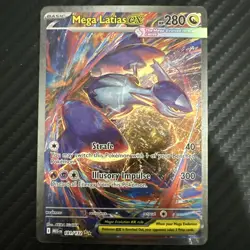 Pokemon TCG Mega Latias EX 181/132 Mega Evolution English - Image 1
