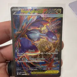 Mega Latias EX Pokemon TCG 181/132 Me01 Mega Evolution Holo Rare HP 280 Basic - Image 1