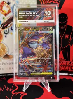 Mega Latias EX - 181/132 Mega Evolution SIR ACE 10 Perfect Subs Pokemon TCG - Image 1