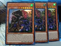 Yugioh Wandering Gryphon Rider X3 Ultra Rare MP23-EN267 1st Ed NM Playset - Image 1