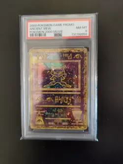 2000 Pokemon Game Promo Ancient Mew Pokemon 2000 Movie PSA 8 - Image 1