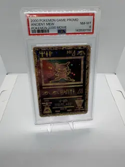 2000 Pokemon Game Promo Ancient Mew Pokemon 200 Movie Psa 8 NM-MT - Image 1