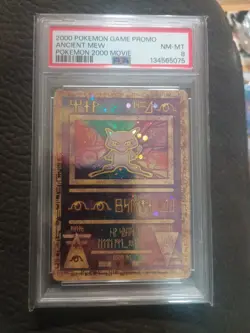 2000 Pokemon Game Promo Ancient Mew Pokemon 2000 Movie PSA 8 - Image 1