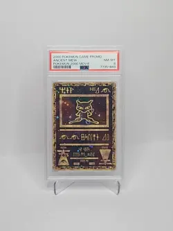 PSA 8 Ancient Mew 2000 Pokemon Game Promo Pokemon 2000 Movie Graded Pokemon Card - Image 1