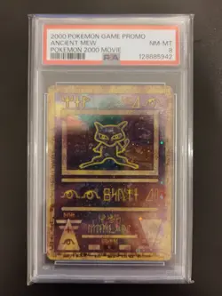 2000 Pokemon Game Promo Ancient Mew Pokemon 2000 Movie PSA 8 - Image 1