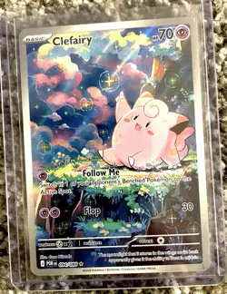 Pokemon Clefairy 94/88 Perfect Order Full Art Illustration Rare Pokemon Card - Image 1