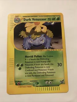 Dark Venusaur Best Promo 7 - Near Mint - Pokemon Trading Card Game - Image 1