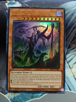 Yugioh Vouiburial, the Dragon Undertaker Ultra Rare LEDE-EN087 1st Ed NM - Image 1