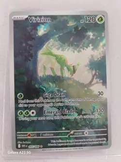 Virizion - 095/086 - Illustration Rare - White Flare - Pokemon Card - NM/M - Image 1