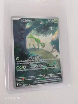 Virizion - 095/086 - Illustration Rare - White Flare - Pokemon Card - NM/M - Image 2