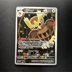 Pokemon Noctowl 141/SV Scarlet & Violet Promo Holo English TCG Card - Image 1