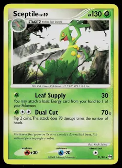 Pokemon Card - Sceptile Arceus 31/99 Rare - Image 1