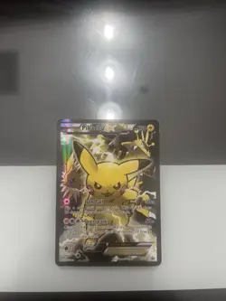 Pikachu EX Full Art Promo Holo Pokemon Card XY124 XY English - Image 1