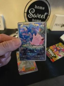 Clefairy 94/88 Perfect Order Full Art Illustration Rare Pokemon Card - Image 1