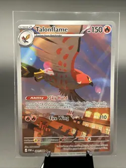 Pokemon Talonflame Holo Ability sv03 091/088 150 HP Card Perfect Order - Image 1