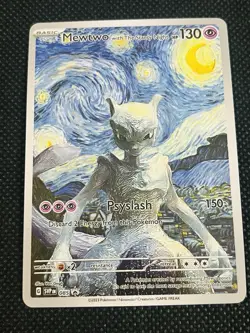 Mewtwo Van Gogh ACG Display Card Pokemon Japanese - Image 1