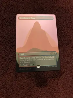 Rootbound Crag Secret Lair Drop Foil 459 NM+ Unplayed MTG Magic Card - Image 1