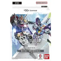 Gundam Card Game ST01 Heroic Beginnings Sealed Structure Deck Brand New [ENG] - Image 1