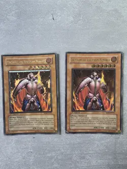 Thestalos the Firestorm Monarch RDS-EN021 1st Edition Yu-Gi-Oh Card Set x2 - Image 1
