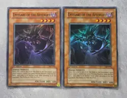 Emissary of the Afterlife AST-076 1st Edition Super Rare YuGiOh Card Rare Set x2 - Image 1