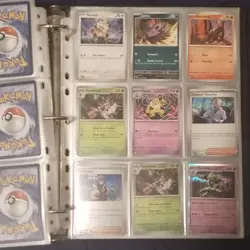 Pokemon TCG Card Lot with CardGuard Binder, 100 Pages, Holds 900 Cards, Meowth - Image 2