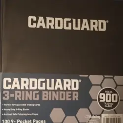 Pokemon TCG Card Lot with CardGuard Binder, 100 Pages, Holds 900 Cards, Meowth - Image 4