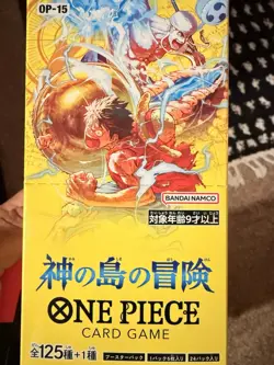 One Piece Card Game. Booster Box. OP-15. Adventure On Kami’s Island. Bandai. - Image 1