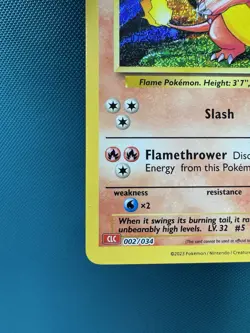 Charmeleon Trading Card Game Classic 002/034 NM 2511 - Image 4