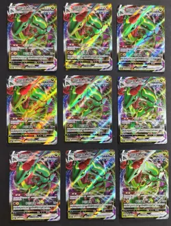Rayquaza VMAX Pokemon Card TCG S Chinese CS4bC 098/132 RRR Lot 9 NE40 - Image 1