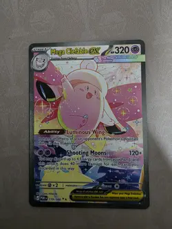 Pokemon TCG Mega Clefable EX 119/088 Foil Mega Evolution Fairy Card - 320 HP - Image 3