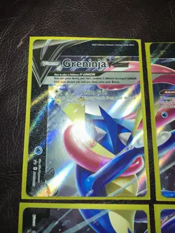 Pokemon TCG Greninja V-Union Holo Card Set of 4, SWSH Promo Cards SWSH155-158 - Image 5