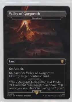 Realms & Relics Box Topper Valley of Gorgoroth Wasteland Magic LTC #0376 - Image 1